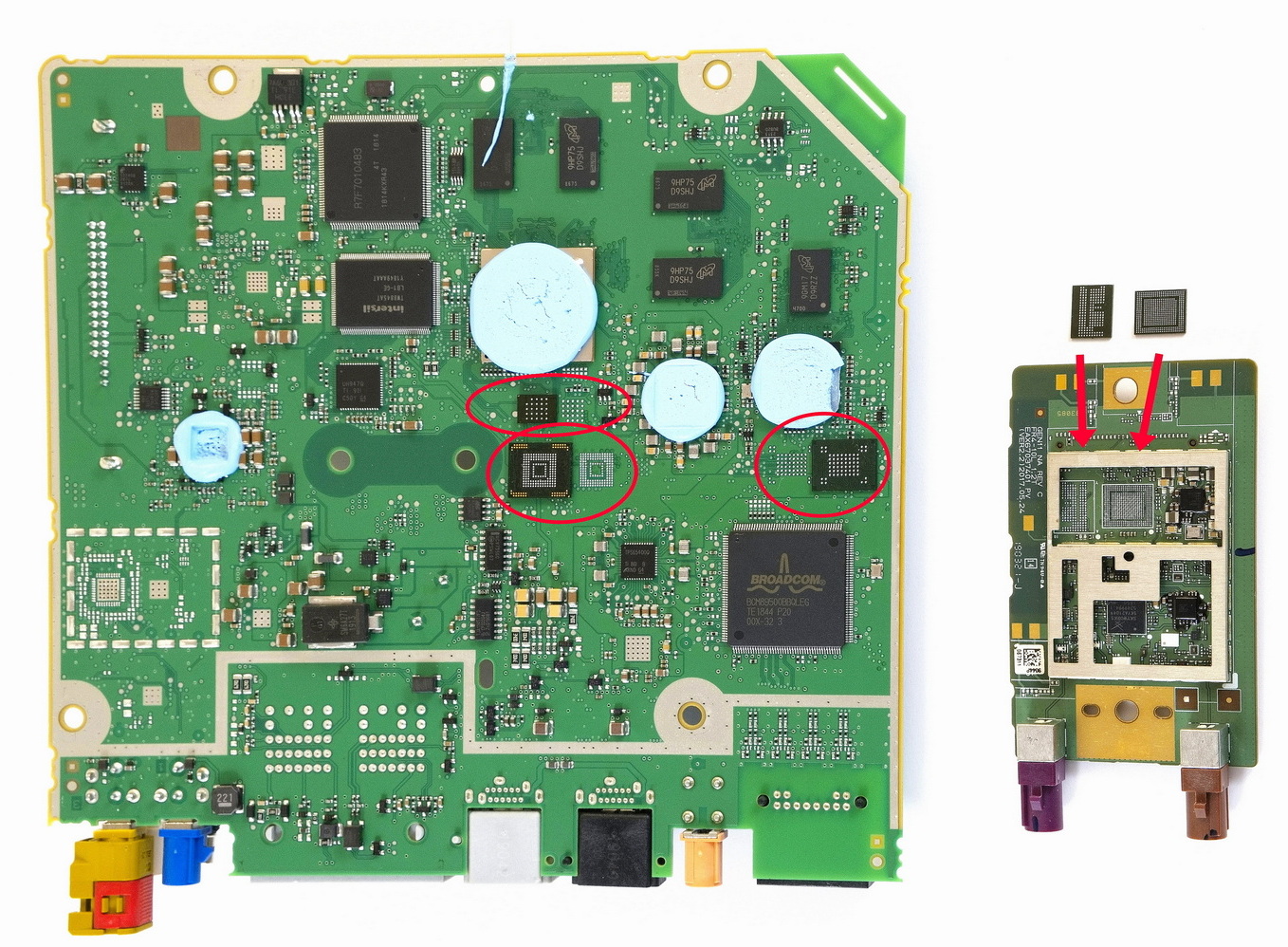 data reading and recovery are performed using a chip‑off, non‑destructive methodology designed specifically for modern automotive electronics. This approach allows engineers to access critical information stored inside ECUs, infotainment modules, airbag systems, and other embedded controllers without damaging the circuit board or altering the original data structure.